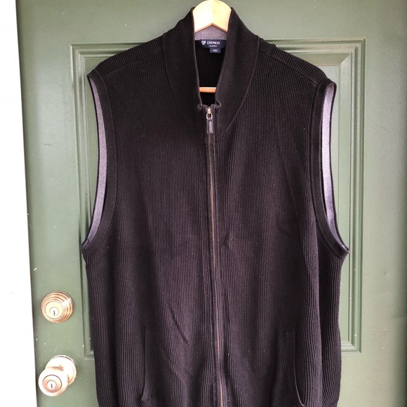 Daniel Cremieux Other - Black Daniel Cremieux Ribbed Sweater Vest full zip Daniel Cremieux Other - Black Daniel Cremieux Ribbed Sweater Vest full zip